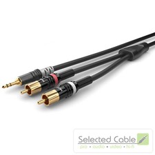 Sommer Cable Basic + 1,5m Mini Connecteur Sur Rca Câble Instrument HBP-3SC2-0150