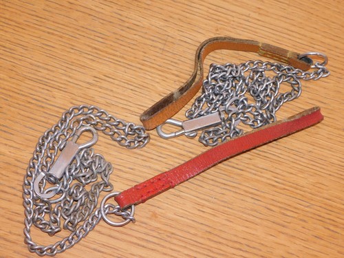 Vintage laisse chien - laisse, de