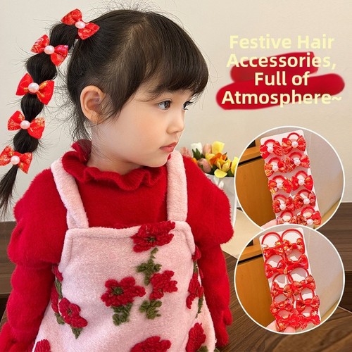 Lot cravates cheveux - de,
