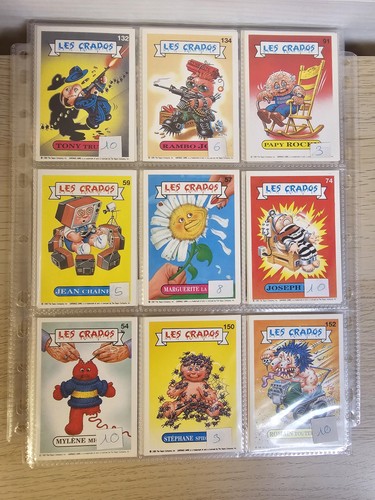 Lot carte les crados - carte,