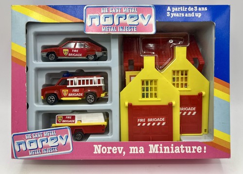 Coffret norev pompiers fire - coffret,