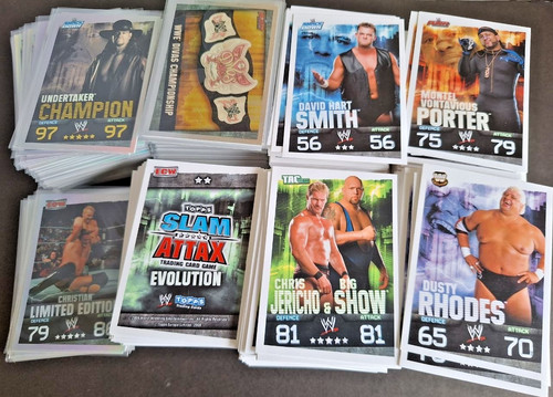 Topps wwe slam - wwe, attax