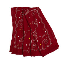 Sari rouge indien vintage
