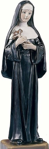 Statue sainte rita cm - sainte,
