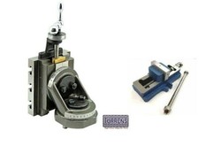 Base pivotante à glissière de fraisage verticale 4"x 5" avec étau de...