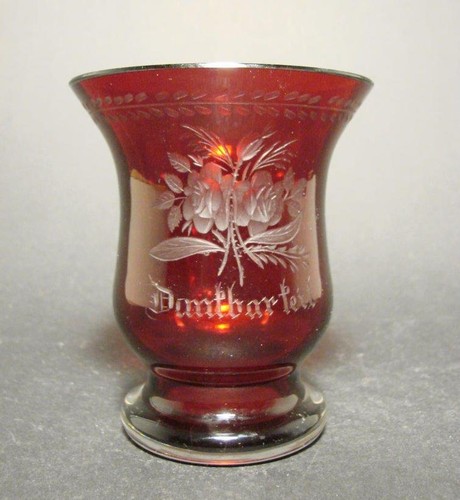 Biedermeier tasse à anses - biedermeier,