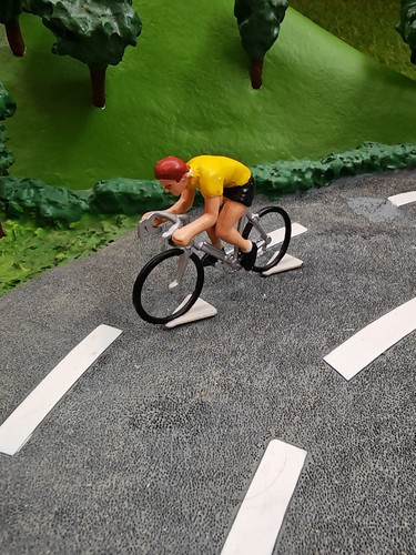 Cycliste roger maillot jaune - cycliste,