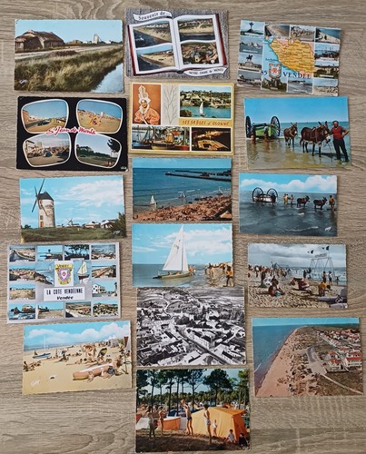 Lot cartes postales - 16,