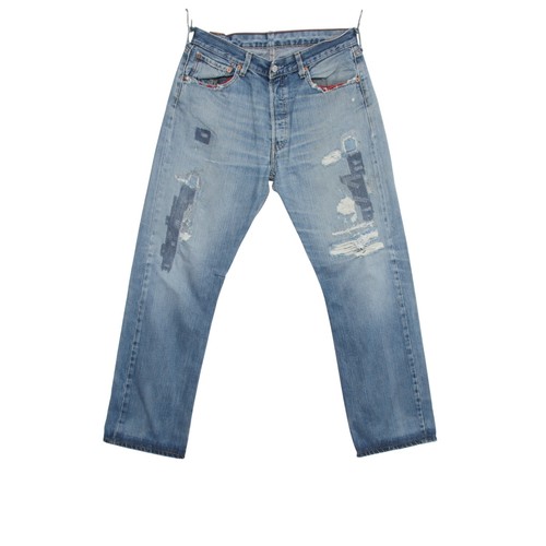 Levi 501 jeans délavé bleu - 501,