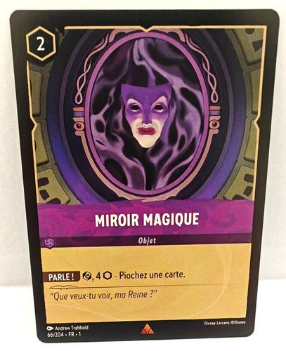 Carte disney lorcana miroir - disney,
