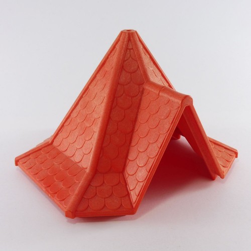 25642 playmobil toit rouge - toit, de