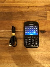 Smartphone BlackBerry Curve 8520 - Chargeur -Débloqué -Téléphone Portable -Noir