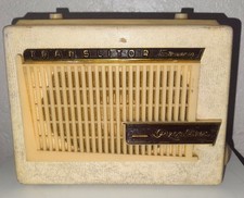 Transistor Pizon Bros " Translitor Seven 59 Beige De 1958.