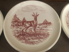 LOT DE 3 ASSIETTES LA LOUVIERE MANUFACTURE ROYALE BOCH