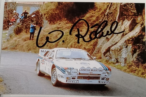 Autogramm walter rohrl - autogramm,