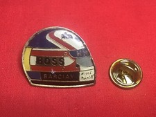 pins CASQUE BOSS SIRA BARCIAY course endurance vitesse moto F1
