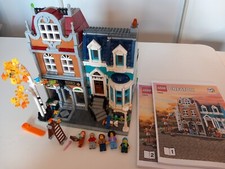 LEGO 10270 MODULAR LIBRAIRIE BOOKSHOP CREATOR EXPERT HOUSE MINIFIG TOWN BUILDING
