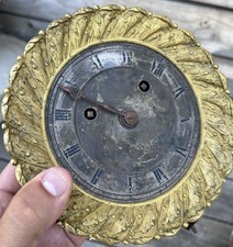 Grand Mouvement de Pendule Portique Bronze Doré Empire Napoléon III Mécanisme