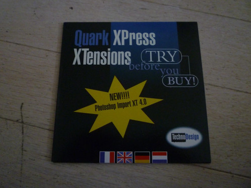 Mac quark xpress xtensions - cd,