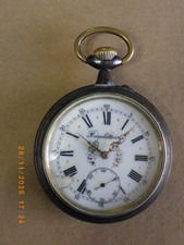 MONTRE GOUSSET RÉGULATEUR locomotive à restaurer ou pour pièces