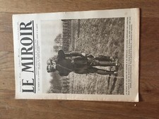 JOURNAL LE MIROIR 229 14 avril 1918 un capitaine americain decore XX