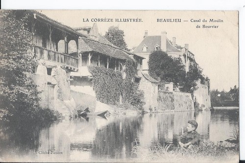 Cpa beaulieu canal du - cpa,