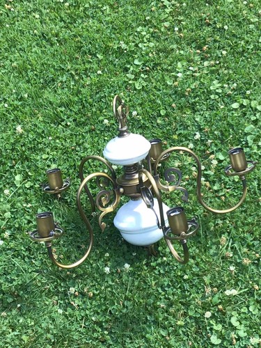 Mid century ornate brass - century,