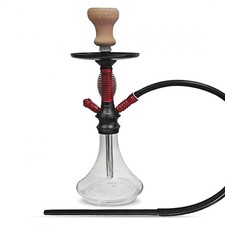 chicha en verre transparente