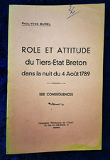 Rôle Attitude du Tiers-état