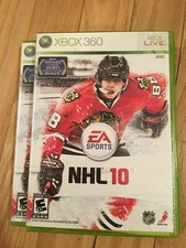 EA SPORTS NHL 10 - XBOX 360 - COMPLETE W/MANUAL - FREE S/H (V)