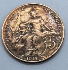 MONNAIE FRANÇAISE - 5 CENTIMES - DUPUIS - 1915  !!   (p44)