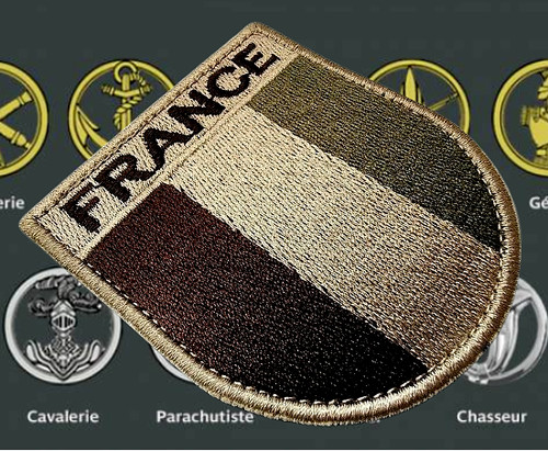 Drapeau france écusson - drapeau,