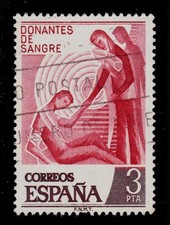 Spain scott 1994 used - 1994, blood