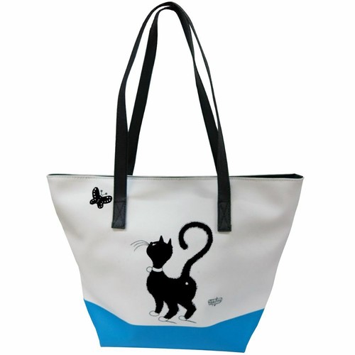Grand sac blanc bleu les - sac,