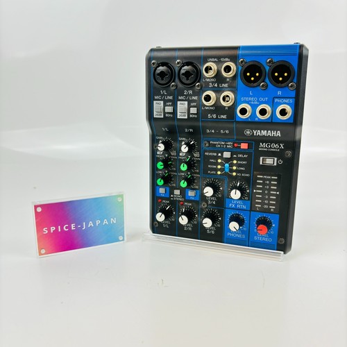 Yamaha mg06x canaux console - yamaha,