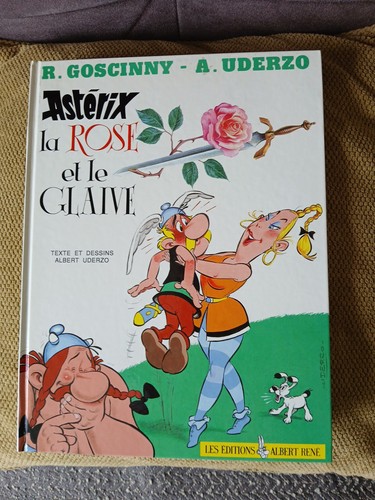 Asterix rose et - la,