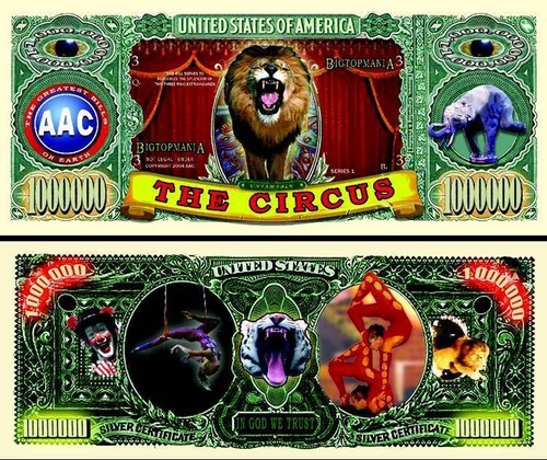 Cirque billet de - le, !