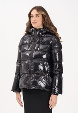 PINKO Blousons Noir Femme Duvet Rembourré Noir Féminin Automne Inver