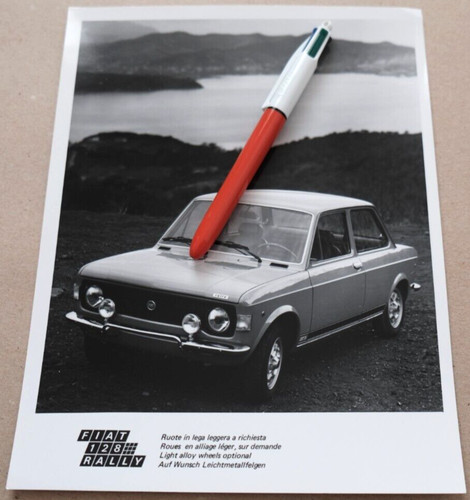 Fiat 128 rally photo presse - 128,