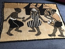TENTURE MURALE SENEGALAISE VINTAGE
