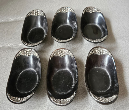 Coupelles anciennes en - 6,