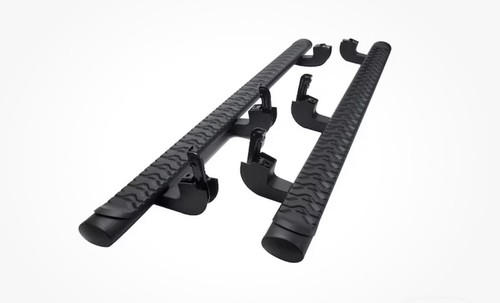 Running boards side steps fits - running,
