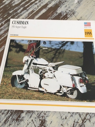 Cushman 350 super eagle 1955 - cushman,