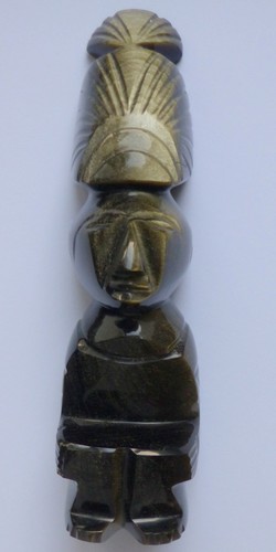 Statuette indien aztèque - statuette, en
