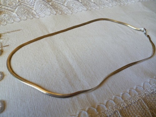 Superbe collier vintage maille