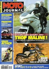 MOTO JOURNAL 1458 Essai Road Test BMW R1150 R 1150 SUZUKI GSF 1200 Bandit JMV