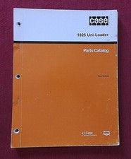 1987 CASE 1825 Mini Uni Chargeur Tracteur Pièces MANUAL CATALOG Nice Forme