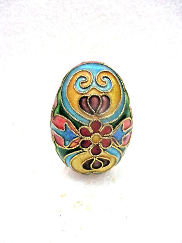 Petit oeuf cloisonné - oeuf, en