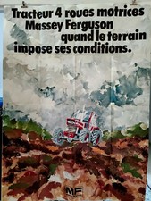 Affiche automobile massey - affiche,