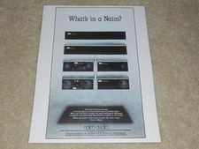 NAIM Audiophile Audio Ad